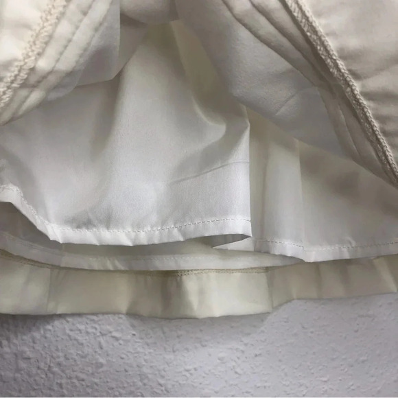 NWT Edgehill Collection dress ivory smocked charmeuse size 3 months - Picture 9 of 13